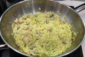 arroz con pollo para dieta paso 5
