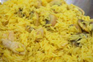 arroz con pollo para dieta paso 6