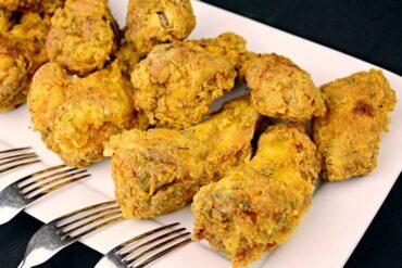 alitas de pollo marinadas