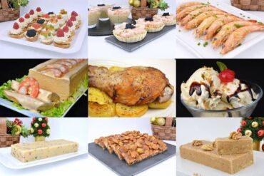 menu para la cena de nochevieja