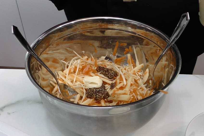 ensalada de col o coleslaw paso 2