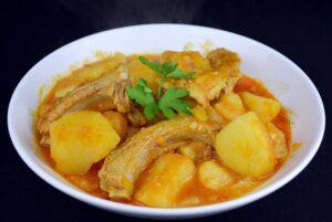 patatas con costilla de cerdo