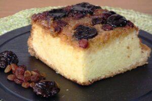 bizcocho con caramelo