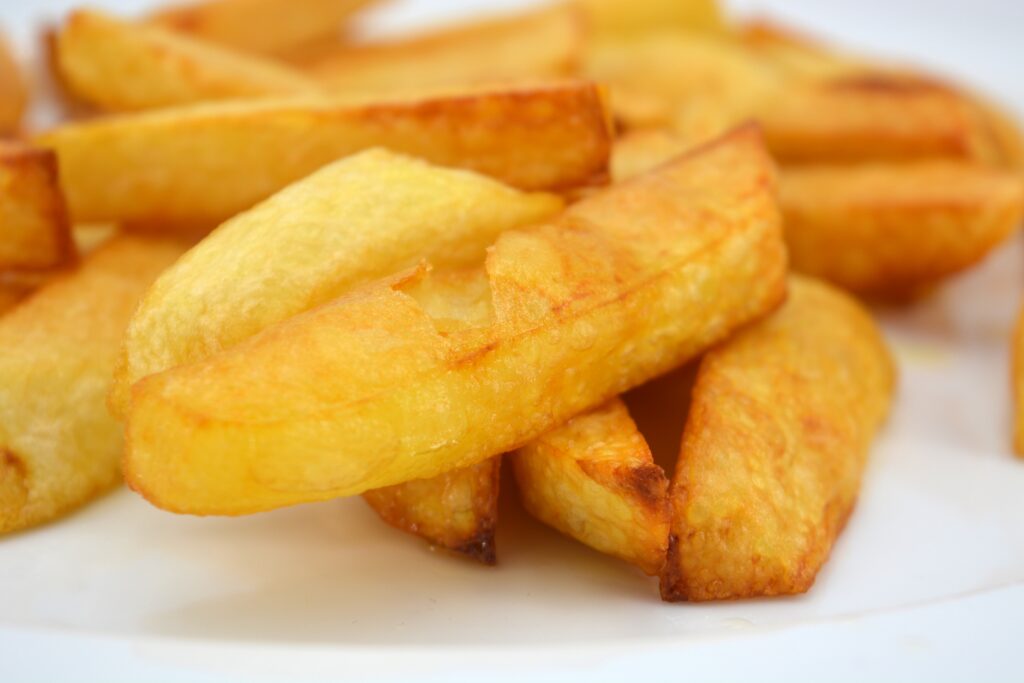 patatas fritas muy crujientes final b