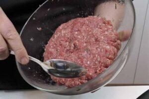 carne de hamburguesa