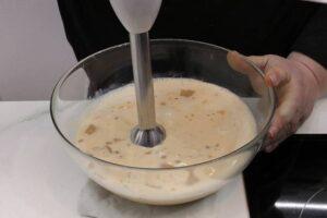 flan de turrón paso 3