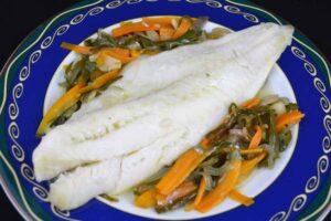 papillote de bacalao con verdura paso 5