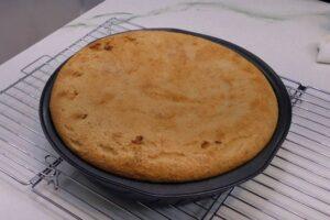 flan de turrón paso 6