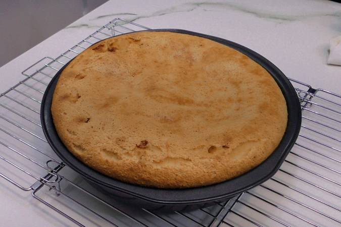 flan de turrón paso 6