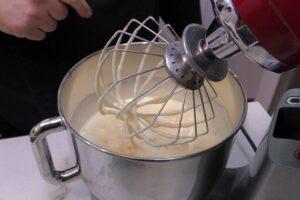 tarta con peras conferencia paso 1