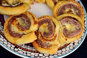 rollitos de hamburguesa