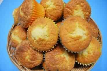 magdalenas caseras con copete