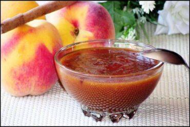 mermelada de melocotón con vino