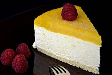 tarta helada de mango