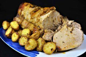 Chuletas de cerdo con chimichurri paso 6