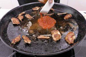 arroz con conejo de Alicante paso 2
