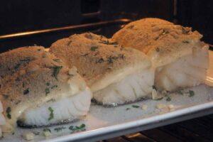 lomo de bacalao al horno con costra paso 4