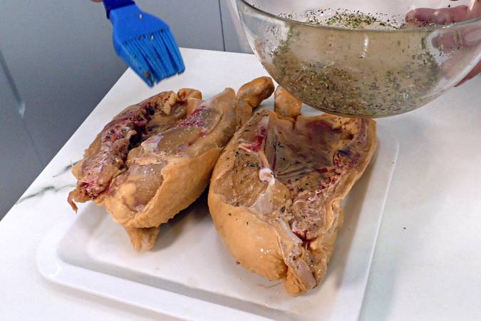 pollo asado para dieta paso 2