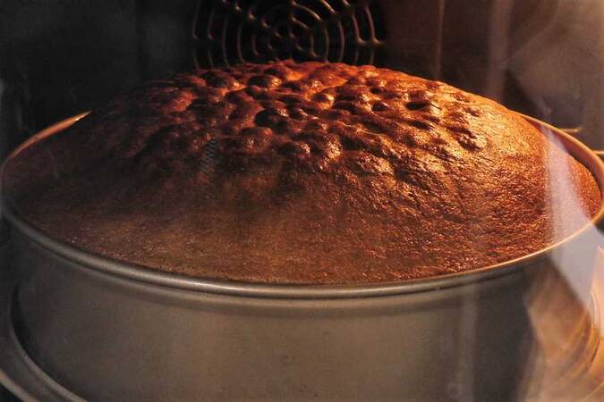 Bizcocho de amaretto paso 4