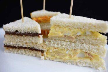 sándwiches para un cumpleaños