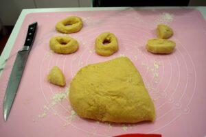 Rosquillas de nata y limón paso 5