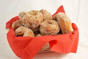 Rosquillas de nata y limón paso 8