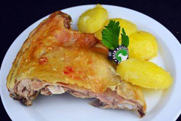 cabrito asado al horno