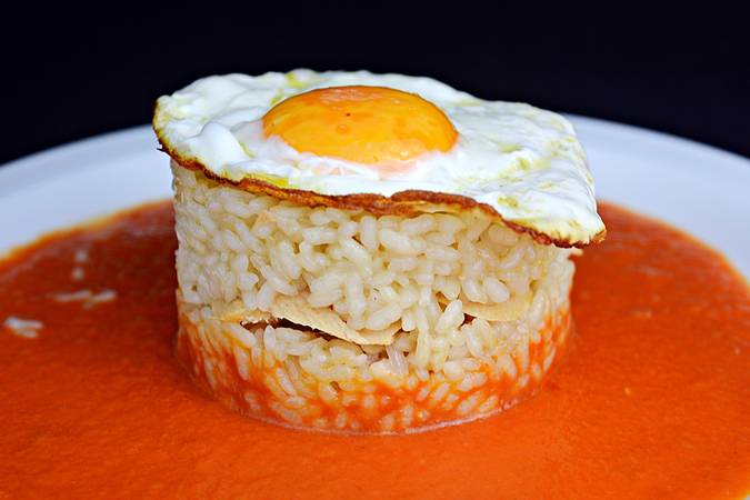 Pastel de arroz con atún paso 6