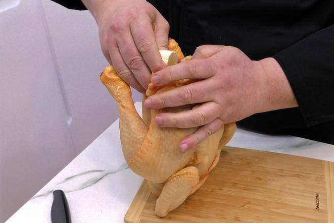 pollo asado con limón paso 1