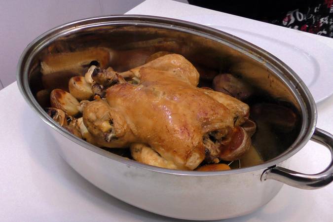 pollo asado con limón paso 7