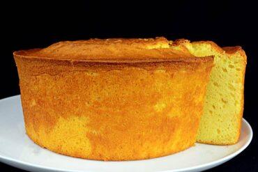 bizcocho de mandarina gigante