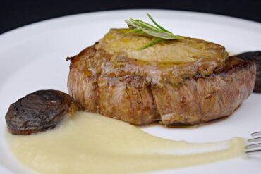 solomillo de ternera con foie