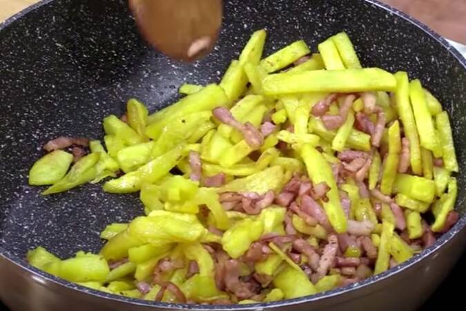 patatas fritas Foster paso 2