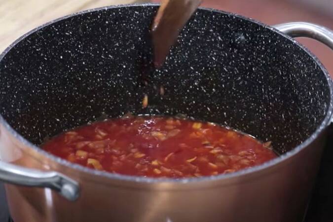 Cazuela de patatas con corvina paso 2