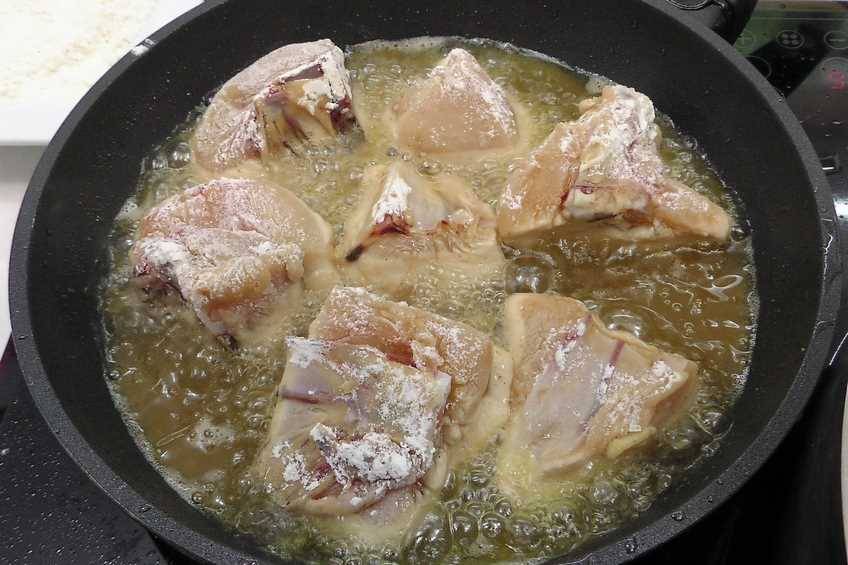 Pollo a la sidra natural, pollo con 1 sabor delicado paso 5