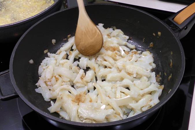 bacalao dorado a la portuguesa paso 3