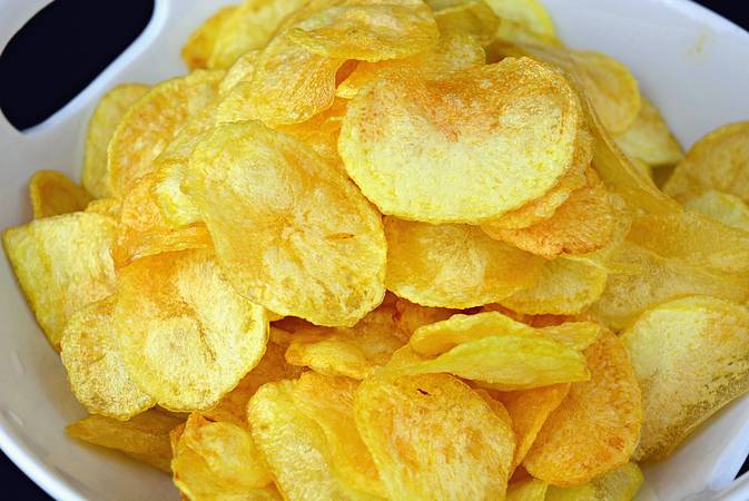 Patatas fritas chips como las de bolsa 1 receta facilísima