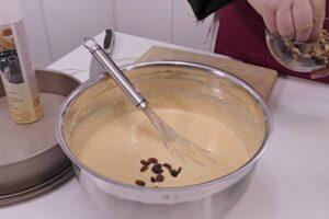bizcocho de calabaza con pasas y nueces paso 3