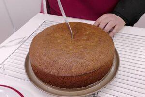 bizcocho de calabaza con pasas y nueces paso 6