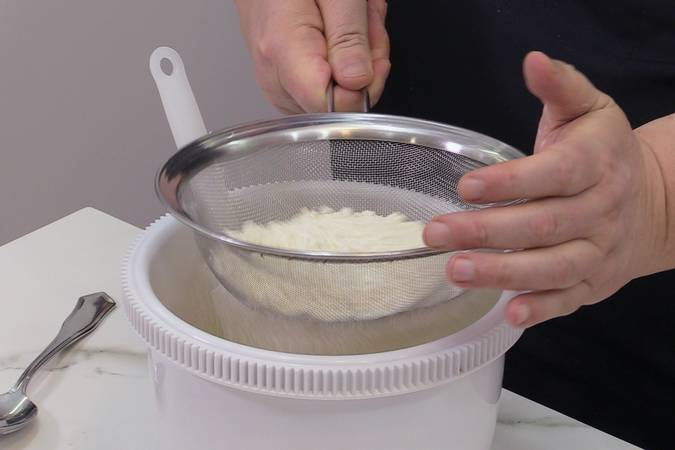 bizcocho de plátano caramelizado paso 4