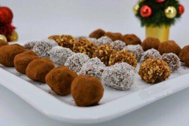 trufas de chocolate