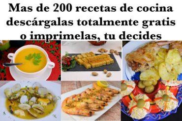 recetarios de cocina gratis
