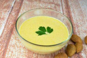 salsa de almendras casera paso final