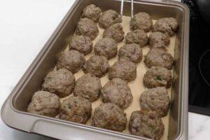 Albóndigas con salsa de almendras paso 4