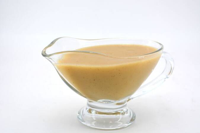 Cómo hacer salsa gravy paso final