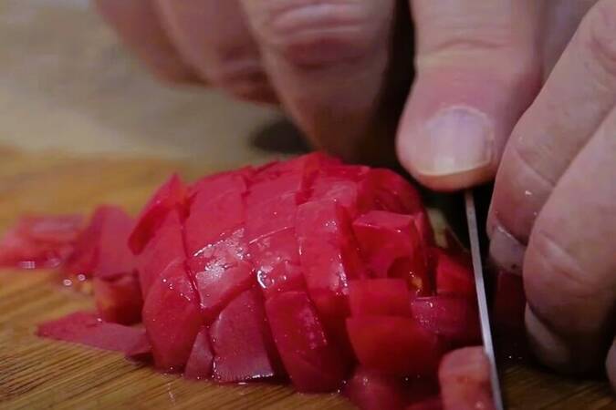 pico de gallo paso 1