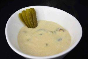 Pollo asado con salsa Strogonoff paso 2