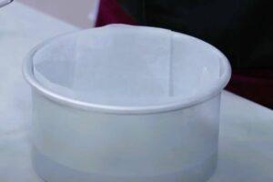 Pastel de queso japonés paso 1