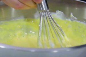 Pastel de queso japonés paso 6