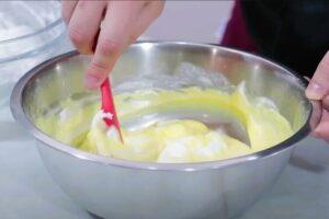 Pastel de queso japonés paso 8